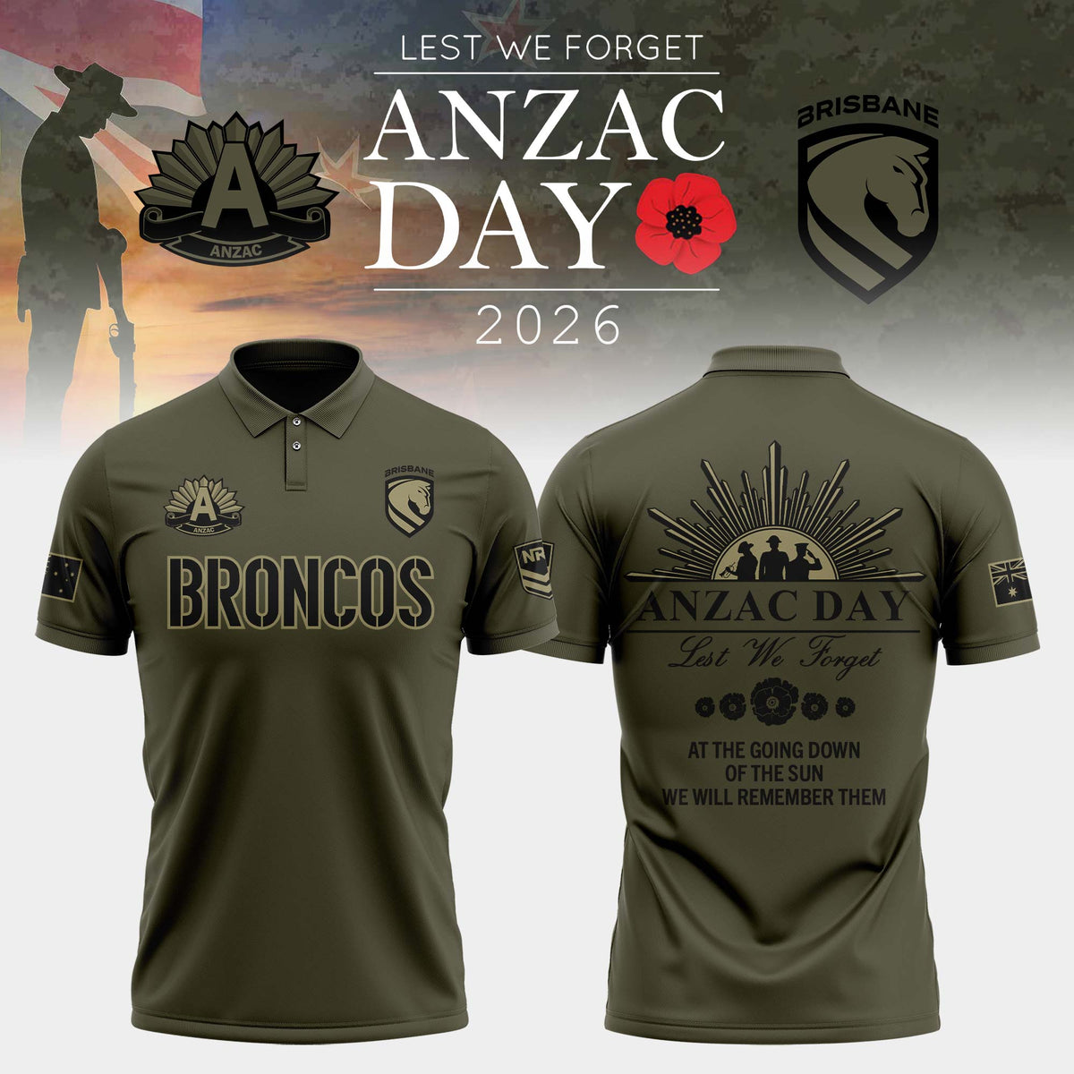 Brisbane Broncos Anzac Day Polo