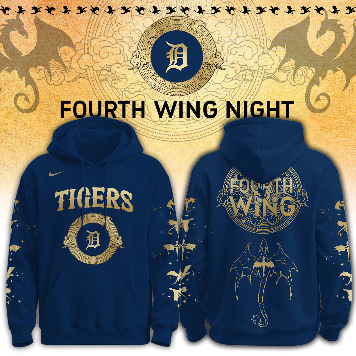 _DET x Fourth Wing Theme Night 2026 Limited Edition Hoodie